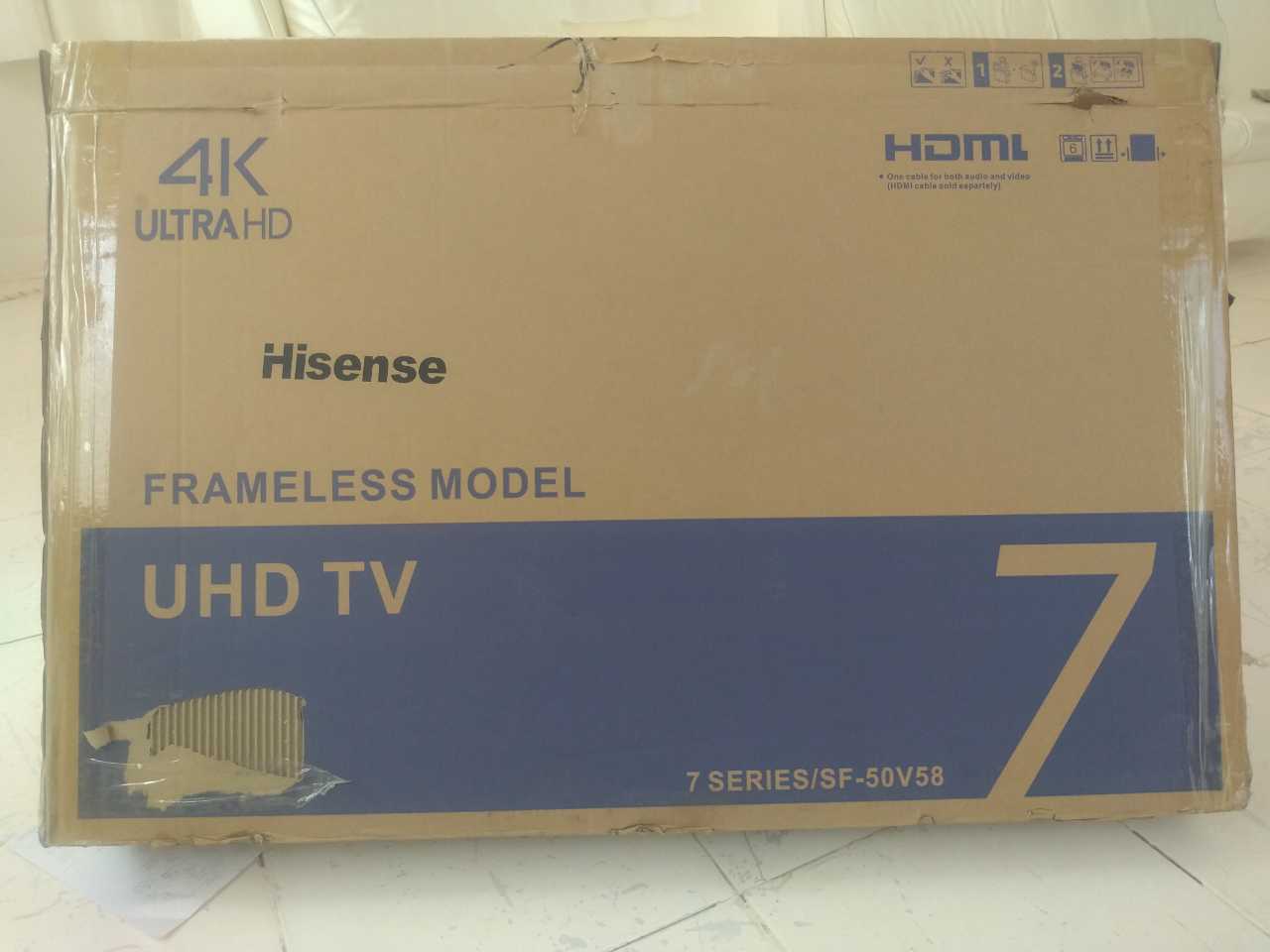 A picture of Hisense Frameless Ordinary 43 Led TV