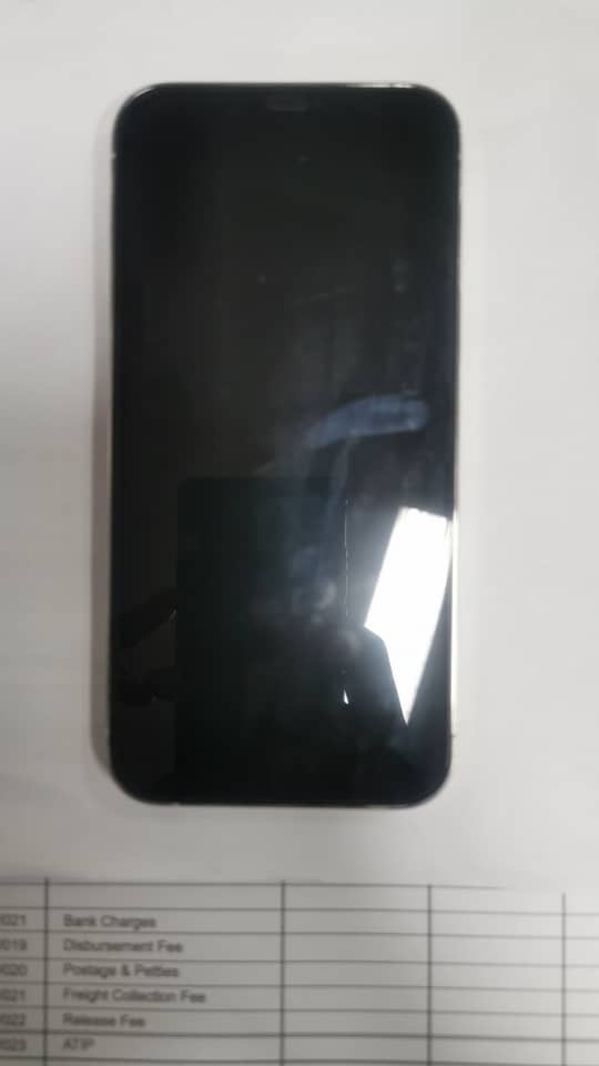 A picture of Iphone 12 promax 