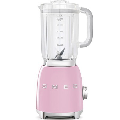 A picture of smeg BLF01PKSA Blenders Pink 50 s Style