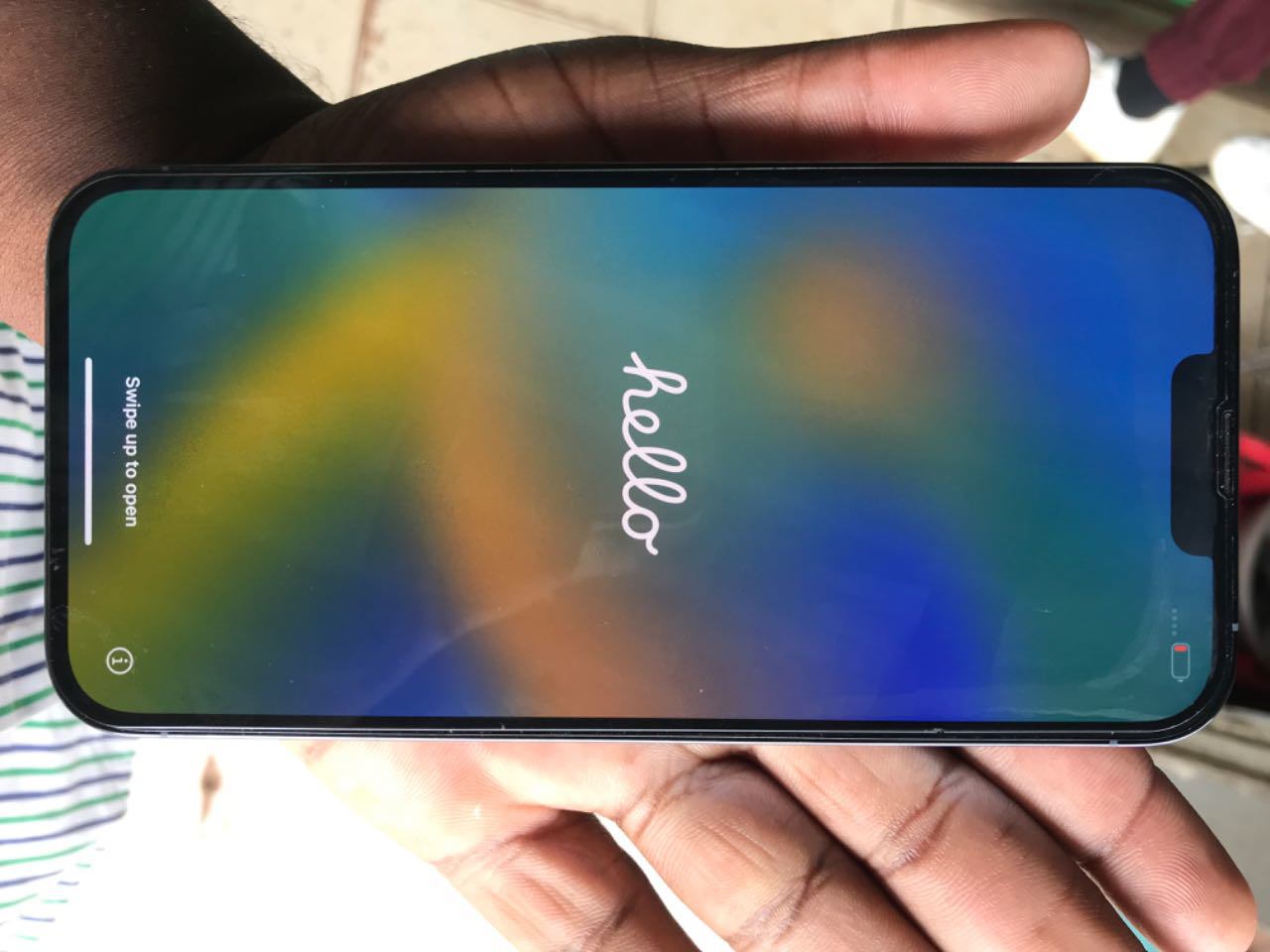 A picture of iPhone 13 pro max 256 gig 