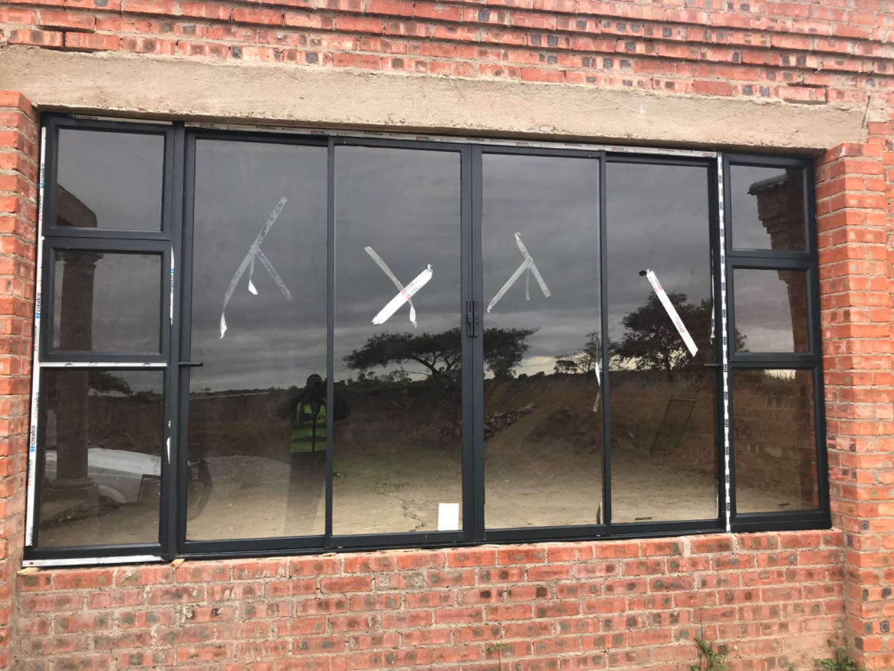 Aluminum windows and doors