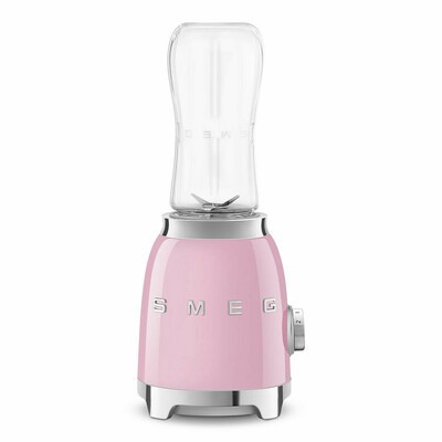 A picture of smeg PBF01PKEU Blenders Pink 50 s Style