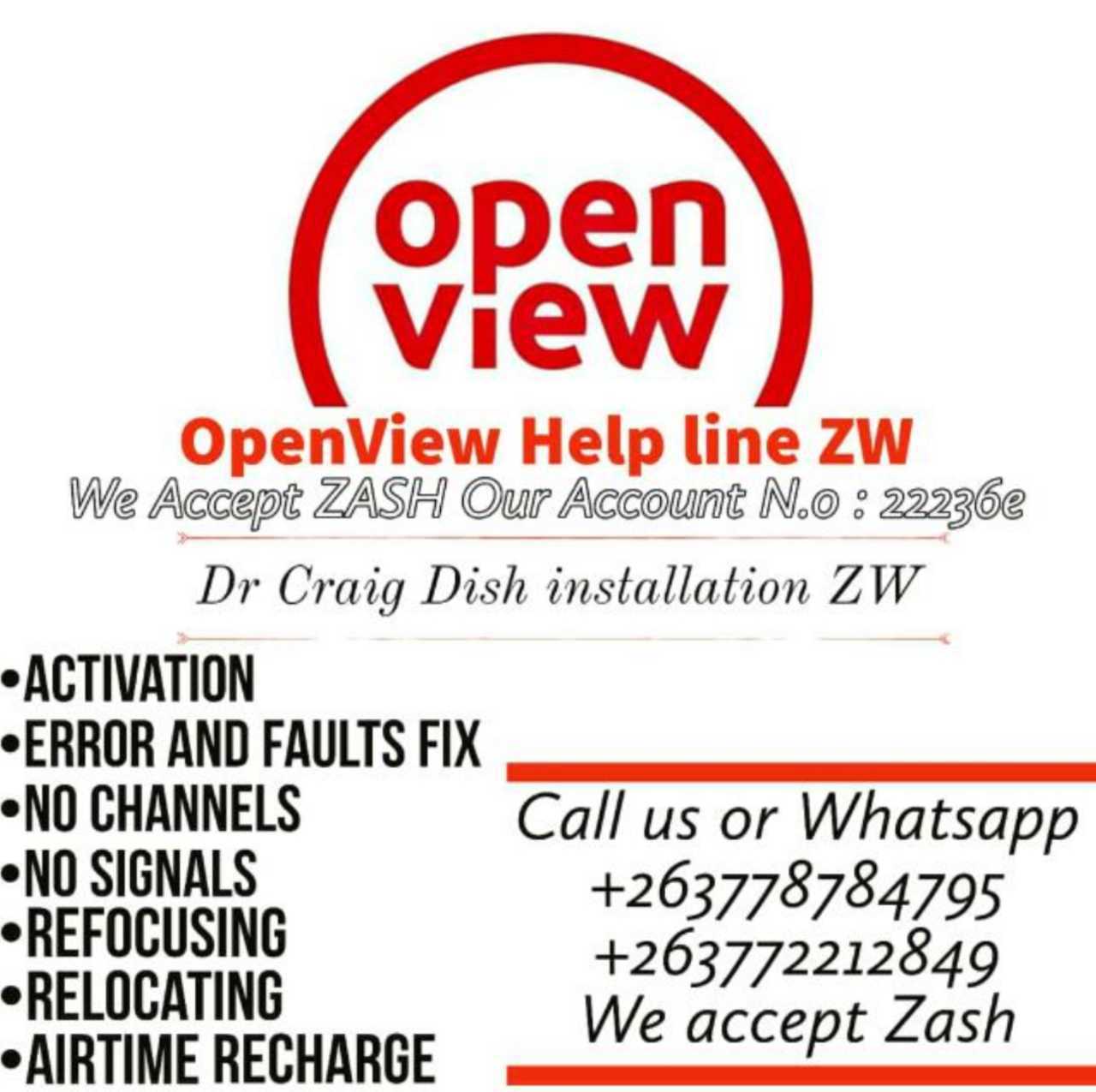 A picture of Open View Activation Zimbabwe