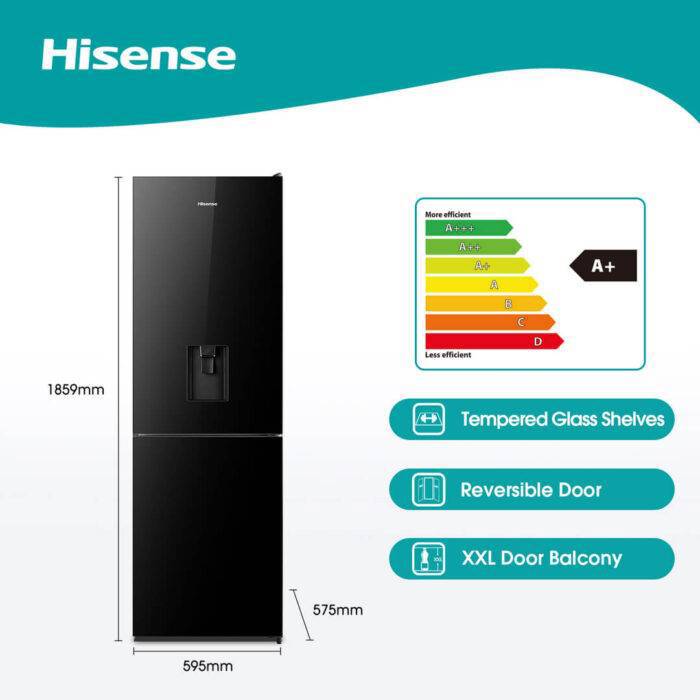 Hisense H415bmi-Wd | (Combi) Refrigerator