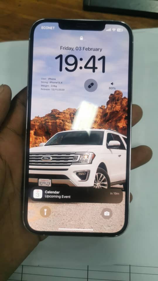 A picture of Iphone 12 promax 