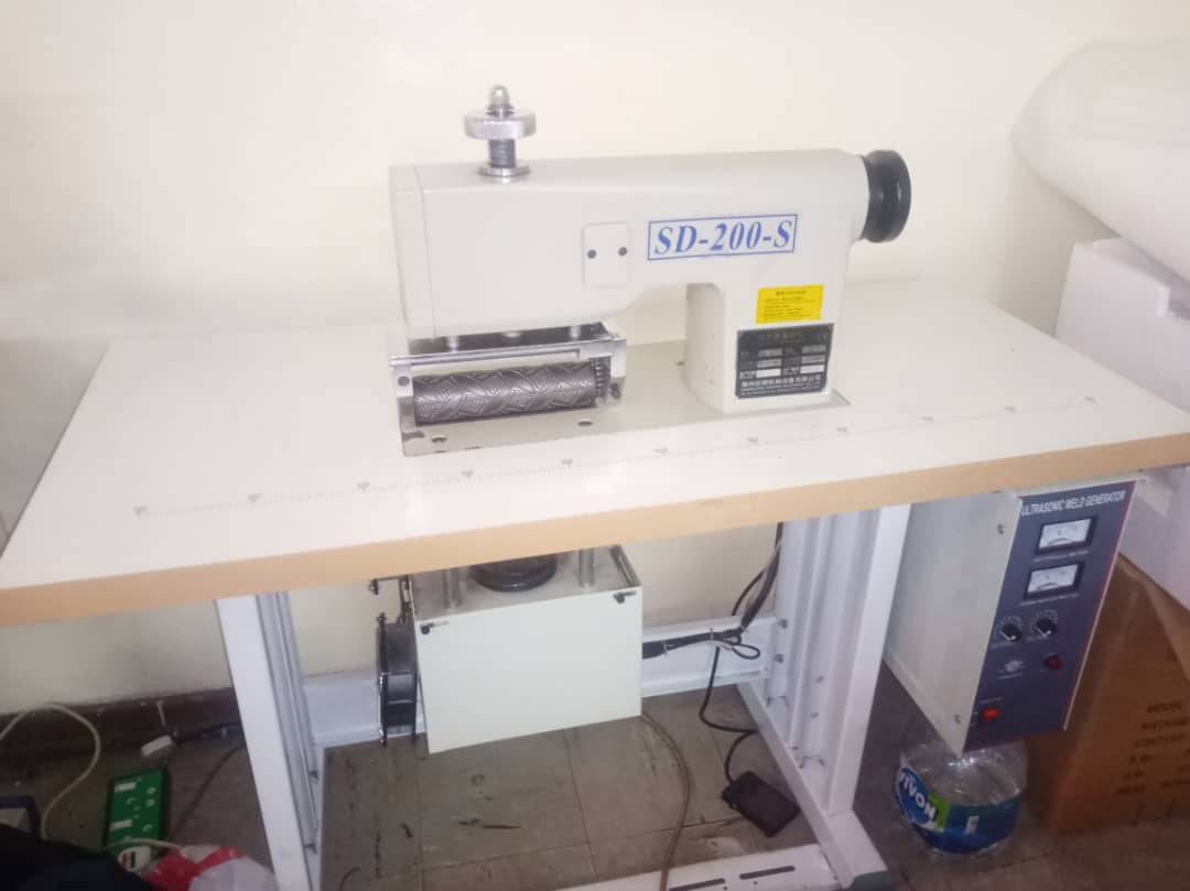 A picture of Ultrasonic embroidery machine