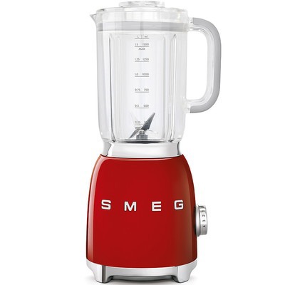 A picture of smeg BLF01RDSA Blenders Red 50 s Style
