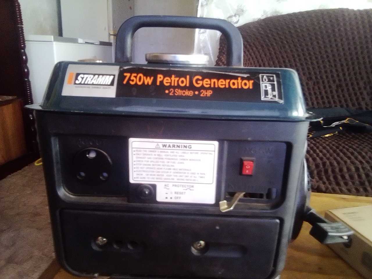 750w Petrol generator