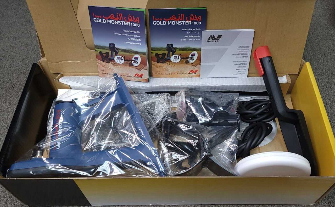 Minelab gold monster 1000 gold/metal detector
