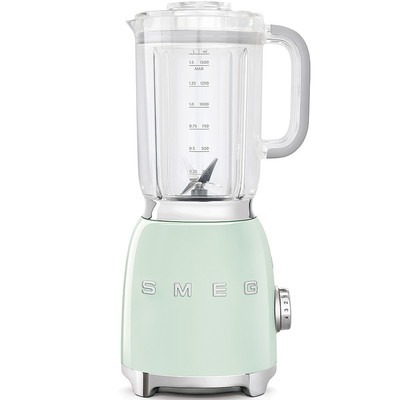 A picture of smeg BLF01PGSA Blenders Pastel green 50 s Style