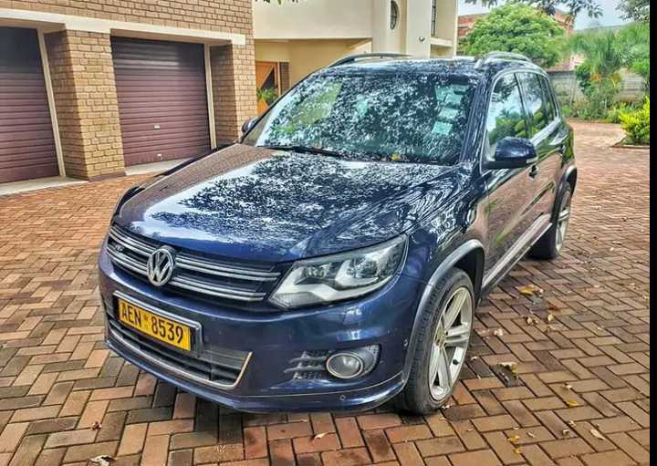 A picture of Vw Tiguan R line 2013 16800 Auto 130k mileage Sunroof Heated