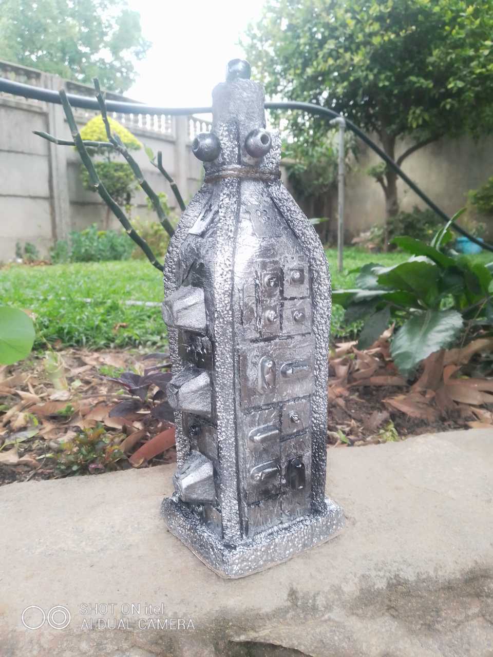 A picture of Hand crafted bottle decor ornaments