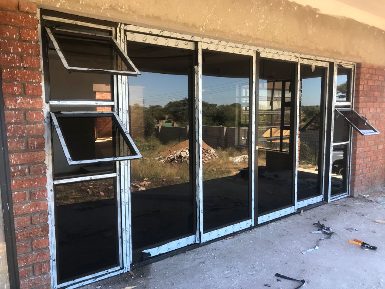 A picture of Aluminum windows and doors