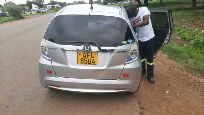 A picture of Honda fit hybrid 5000 Auto trans Ex company Good as
